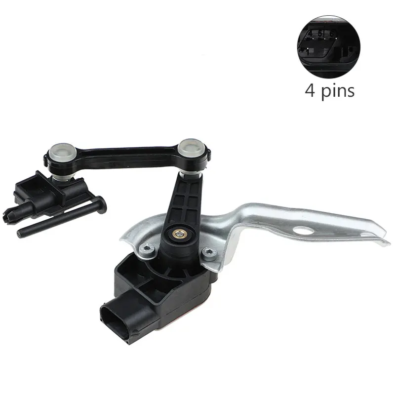 Hauteur Niveau Capteur Compatible Avec Pour Q7 2007 2008 2009 2010 2011 2012 2013 2014 2015 Capteur De Niveau De Hauteur De Suspension Avant Gauche Droite 7L0616214C 7L0616213D(7L0616213D Left