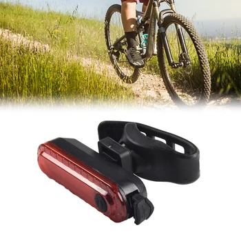 자전거 후미등 USB 충전 단일 조명, 야간 안전, 야외 사이클링 후미등, 자전거 조명 액세서리