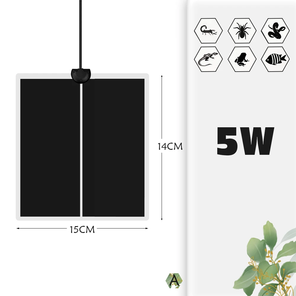 AU 플러그 테라리움 파충류 히트 매트 등반 애완 동물 온도 조절 컨트롤러 온열 패드, 용품 액세서리
