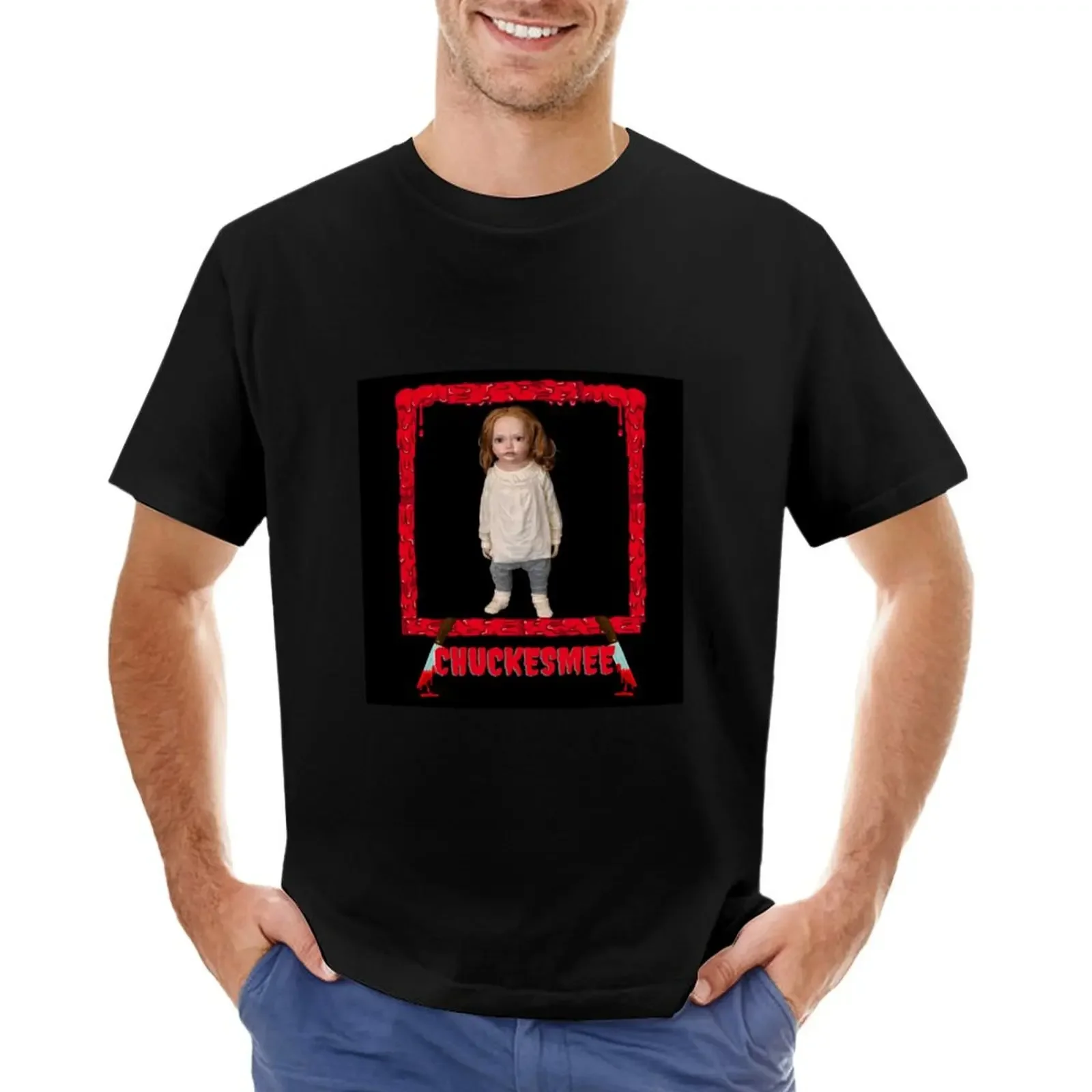 

Twilight Chuckesmee Horror Movie Renesmee Design T-shirt hippie clothes quick drying graphics Men's clothing