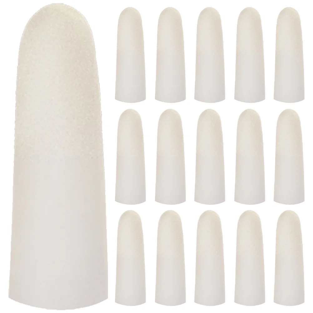 Latex Anti-static Finger Cots Disposable Fingertips Protector Non-Slip Finger Covers Finger Cover, Anti-Static Incision, Matte