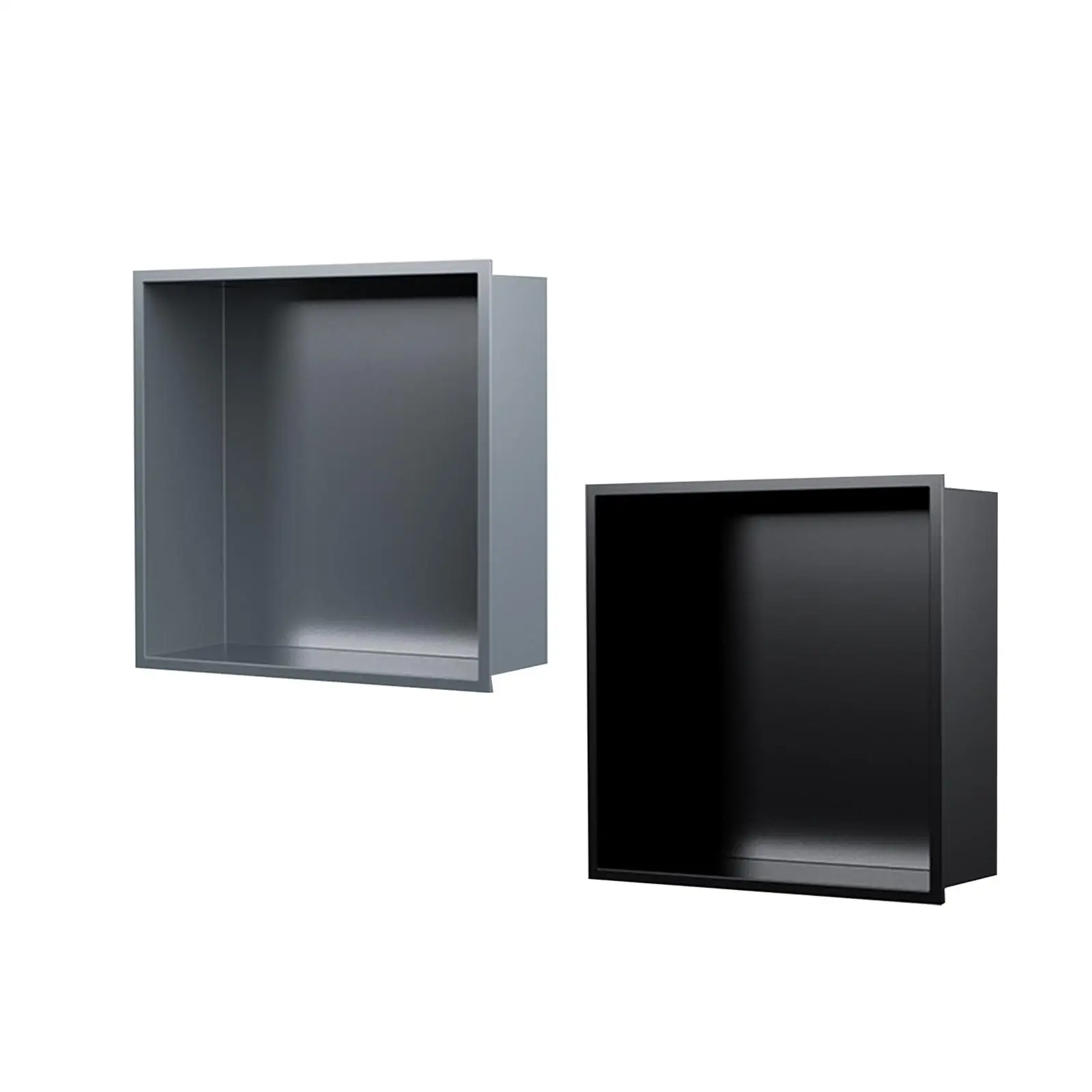 

Wall Niche Wall Cabinet Modern Soap Niche Single Shelf Organizer Bathroom Recessed Niche for Bathroom Hotel Closet Toiletry