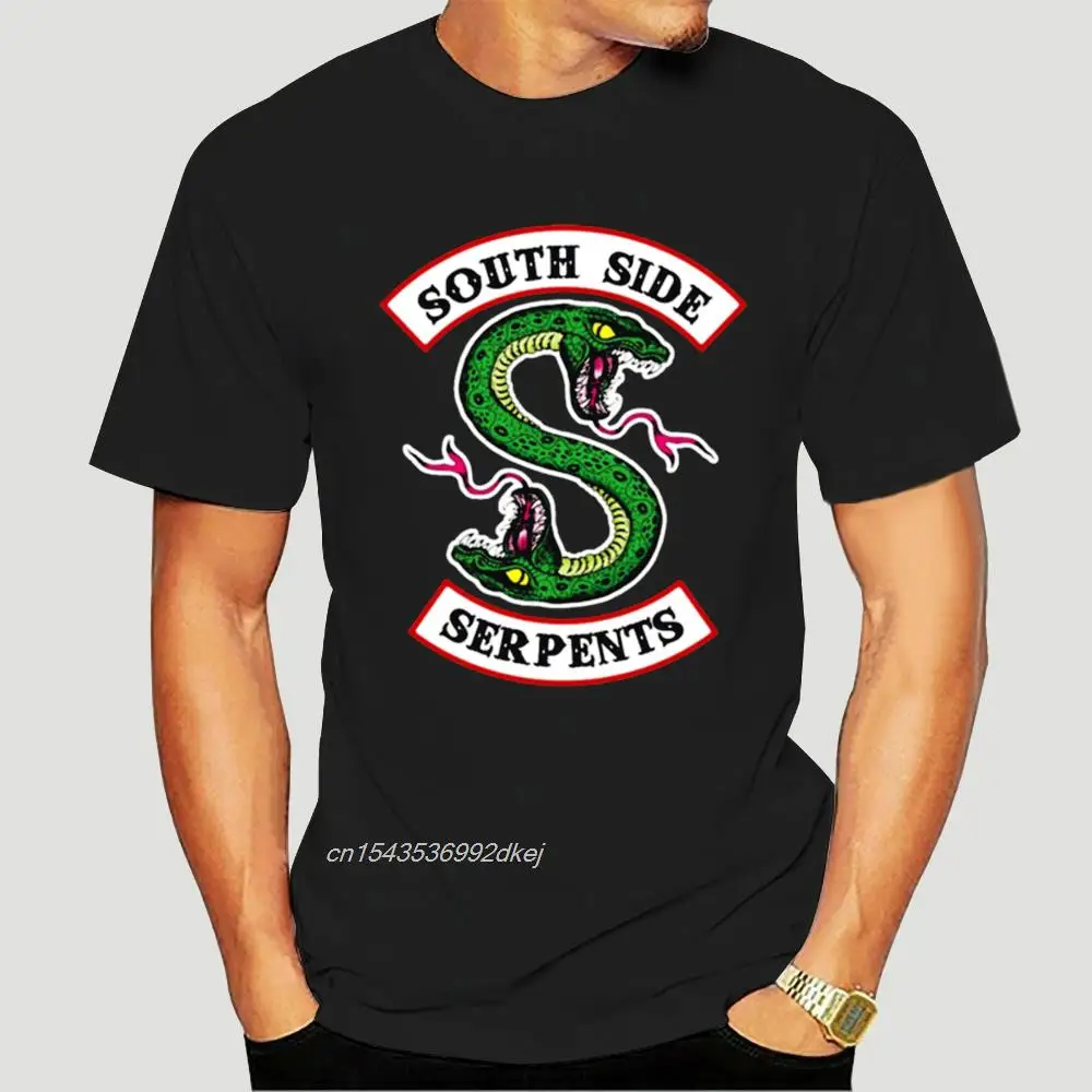 

South Side Serpents Riverdale Funny Cartoon T Shirt Women Harajuku Snake Graphic T-shirt 90s Fashion Tshirt Anime Female 0265A