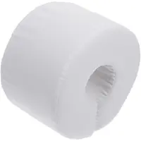 Inflatable Foot Rest Nursing Pillow White Sponge Ring Bedsore Mat for Feet Massage Scientific Thickness Heel Compression 2