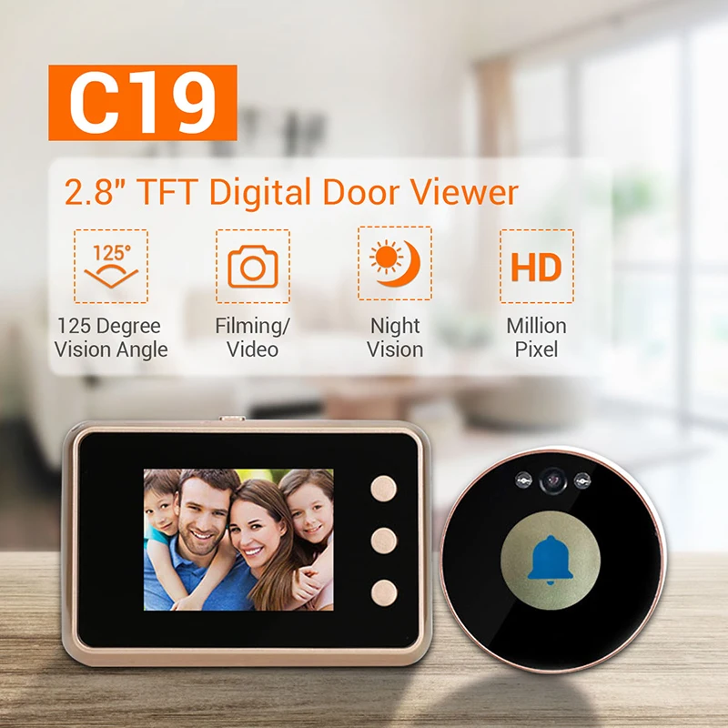 escam-c19-28-inch-video-doorbell-125-degree-peephole-viewer-video-eye-door-bell-smart-home-camera-monitor-visual-doorbell