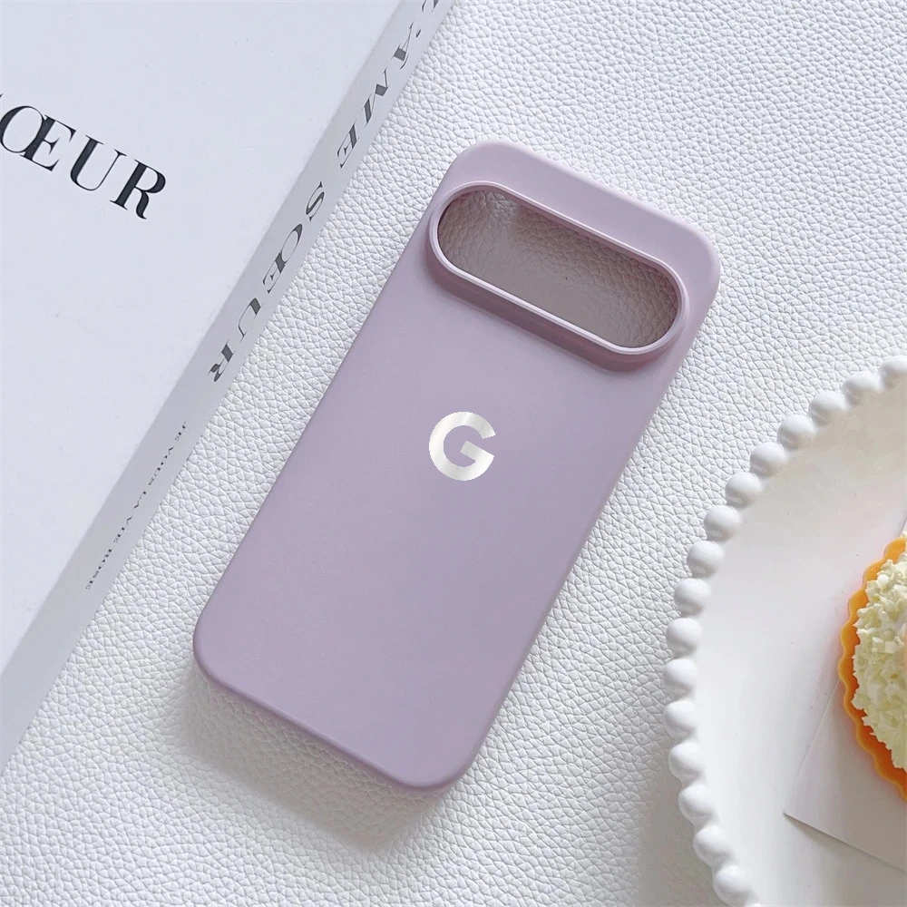 Silky Matte Shockproof Silicone Phone Case - Soft, Protective Cover