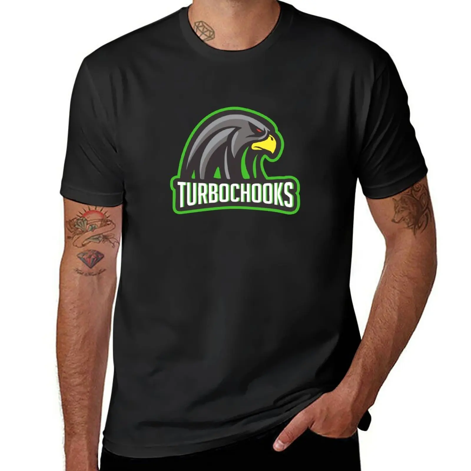 

New Turbo Chooks 2023 T-Shirt anime clothes Short t-shirt T-shirt men