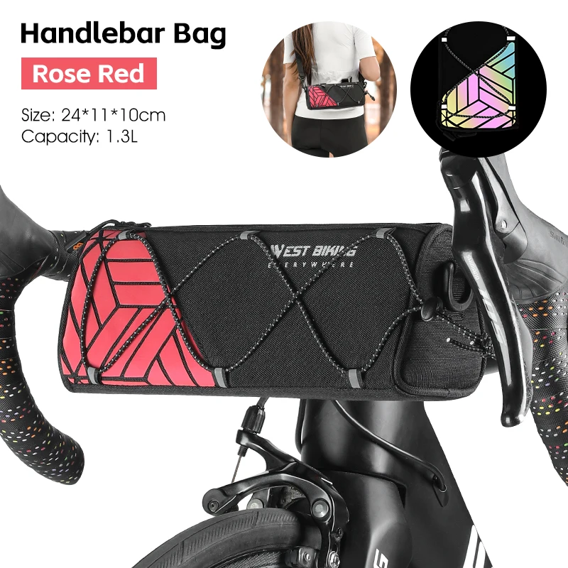 Rose Red Handlebar
