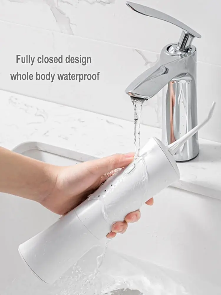 Home water floss handheld portable dental cleaner Electric ultrasonic mouth cleaner multi-functional dental flusher