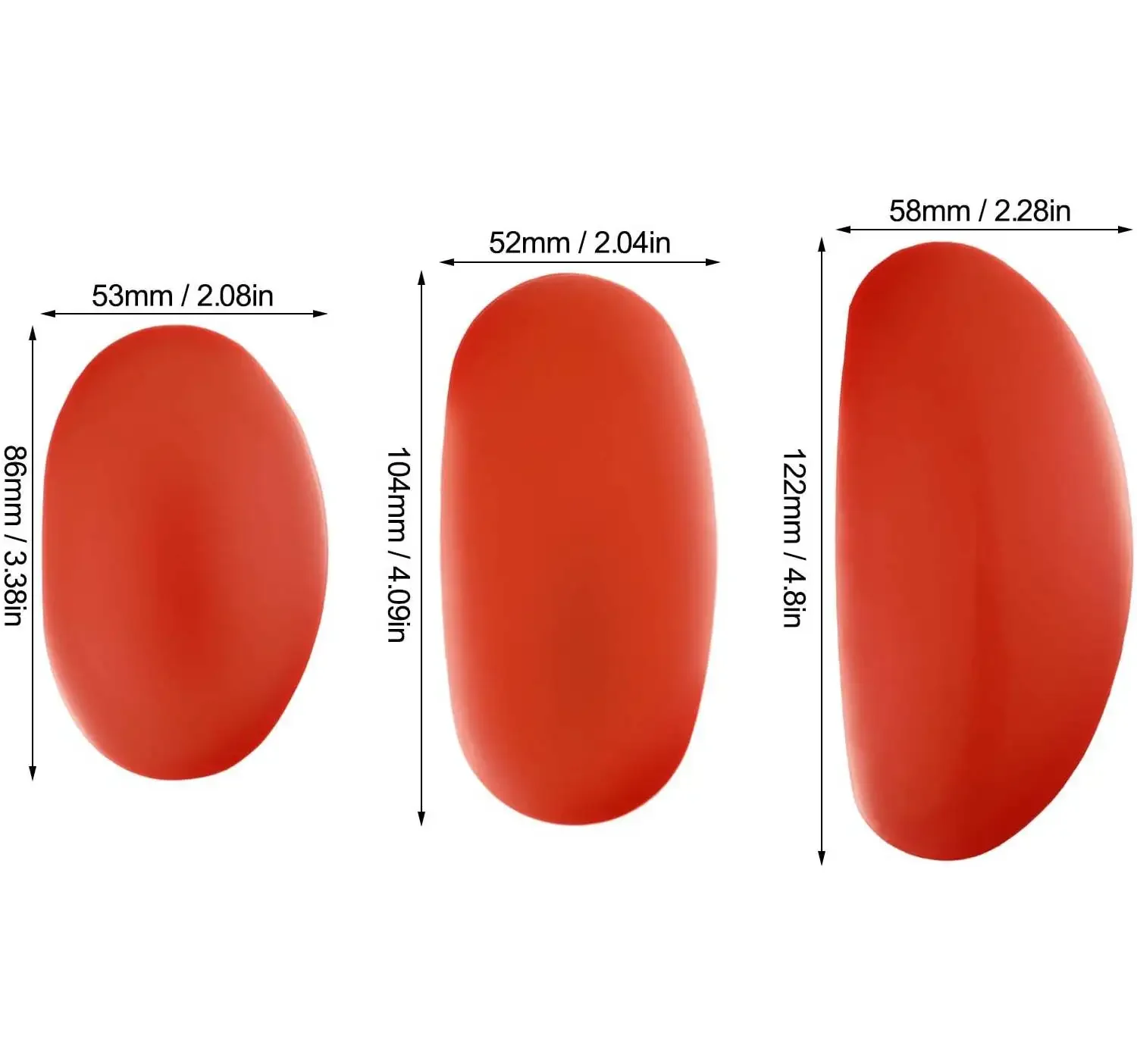 Pottery Tools Silicone Soft Pottery Mud Clay Rib 3 Sizes Ceramic Tool Sculpture Shaping Tools for Artists Modeling Ceramic 3pcs pottery tools clay sculpting tools pottery sculpting tools