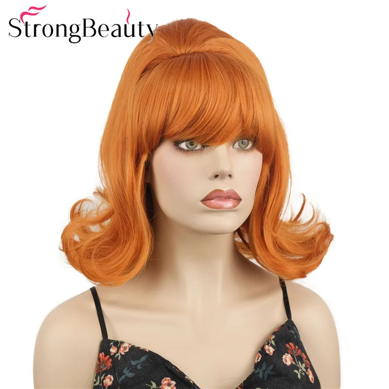 Red Beauty Fluff Wig Amazon.com : ANNISOUL Red Curly Wigs for Black Women Long  main image 4