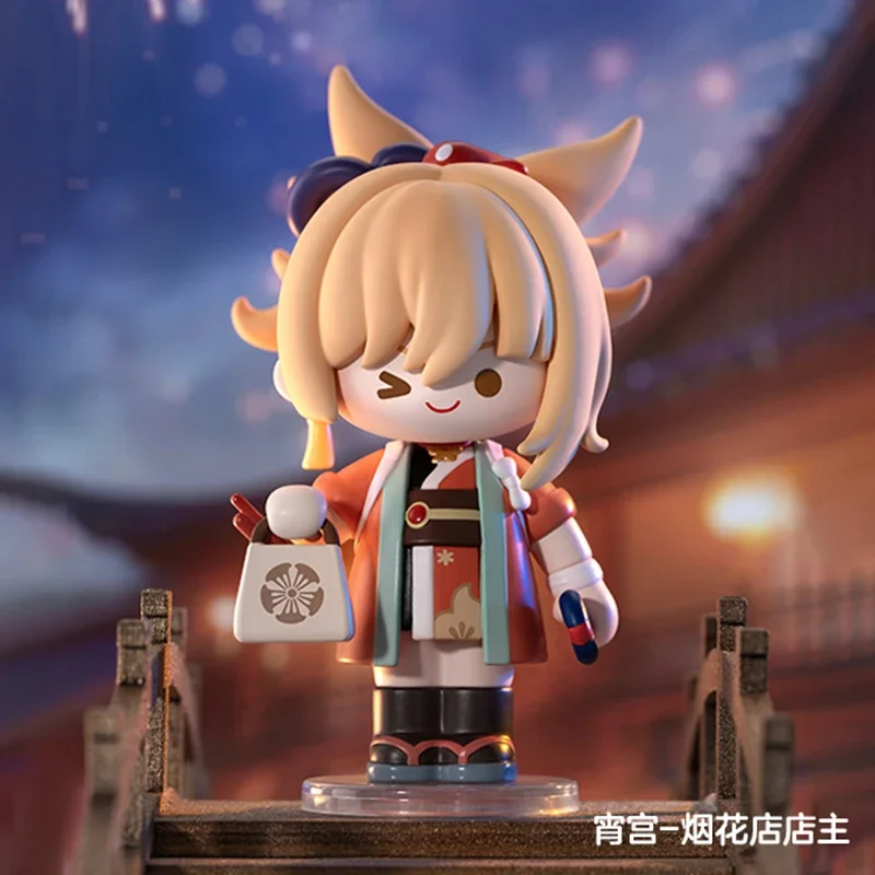 thumbnail image 1 of POP MART Genshin Impact Dress-Up Dreams Themed Chibi Series Blind Box Toys Kawaii Action Figure Mystery Box Dolls Girls Gift, 1 of 5