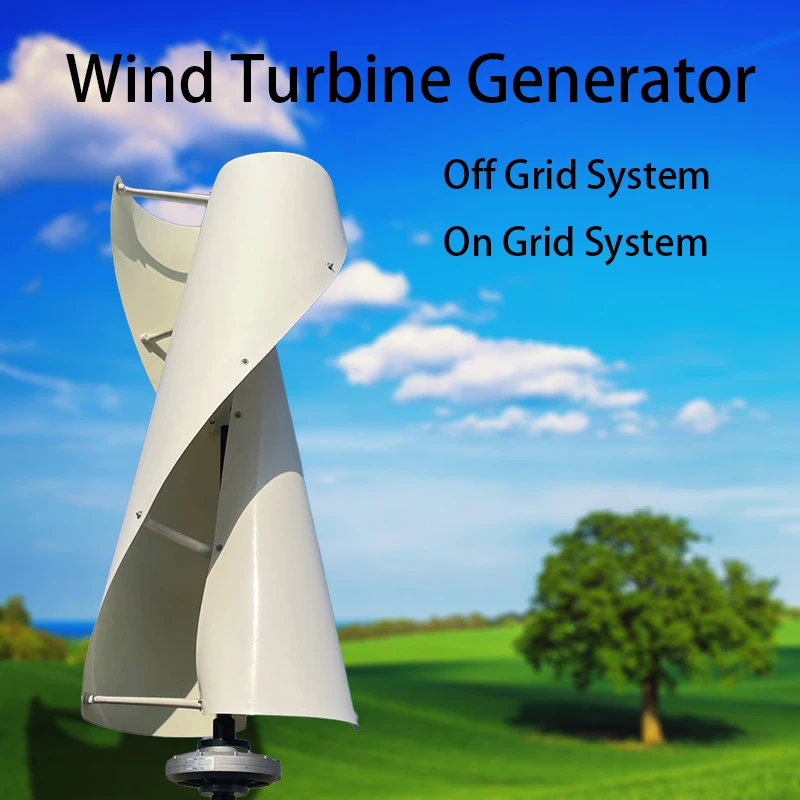 

Vertical Axis Maglev Wind Turbine Generator 10000w 15000w 20000w 24v 48v 96V 3 Blades Free Energy for Homeuse Windmills Low RPM