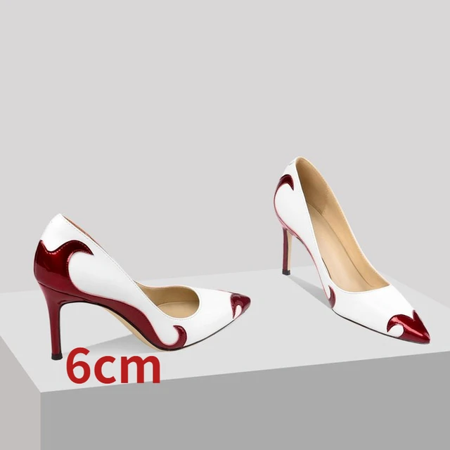 Женские классические свадебные туфли на высоком каблуке-шпильке 3