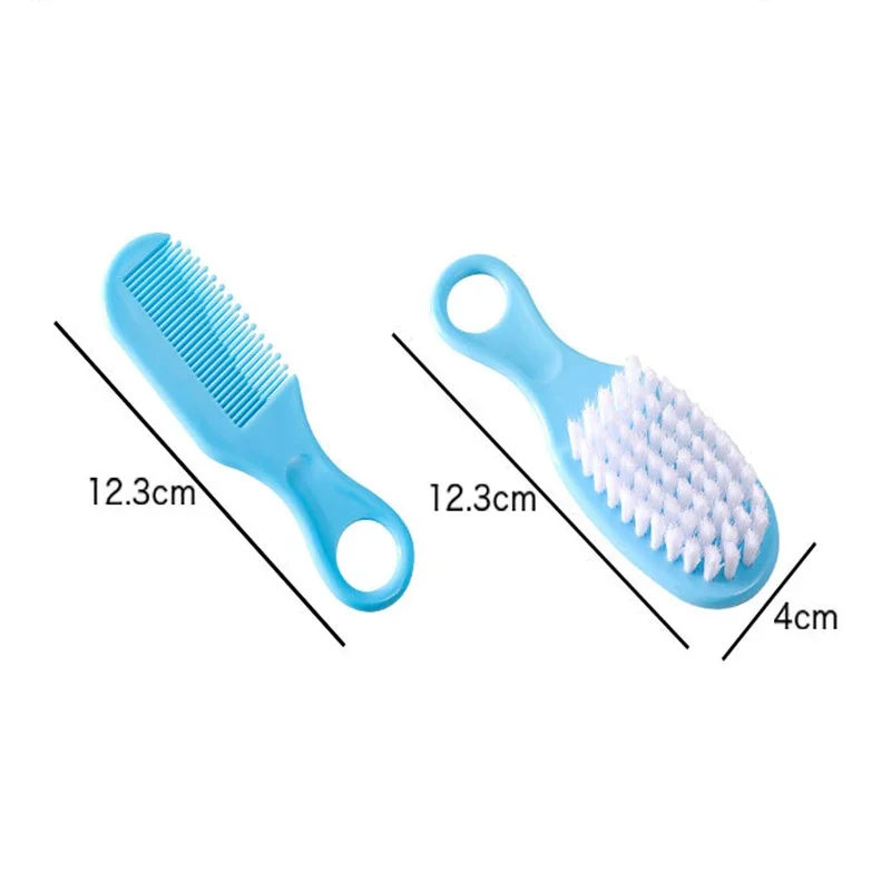 Baby Hair Brush Comb Portable Newborn Infant Toddlers Soft Head Massager Comb Set Baby Kid Hair Care Supplies hair brush comb baby hair comb