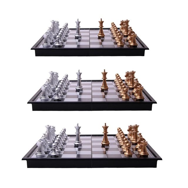 Jogos de tabuleiro de madeira conjunto de xadrez família luxo grande  profissional dobrável feito à mão xadrez madeira jogo de xadrez avançada  idéia jogos - AliExpress