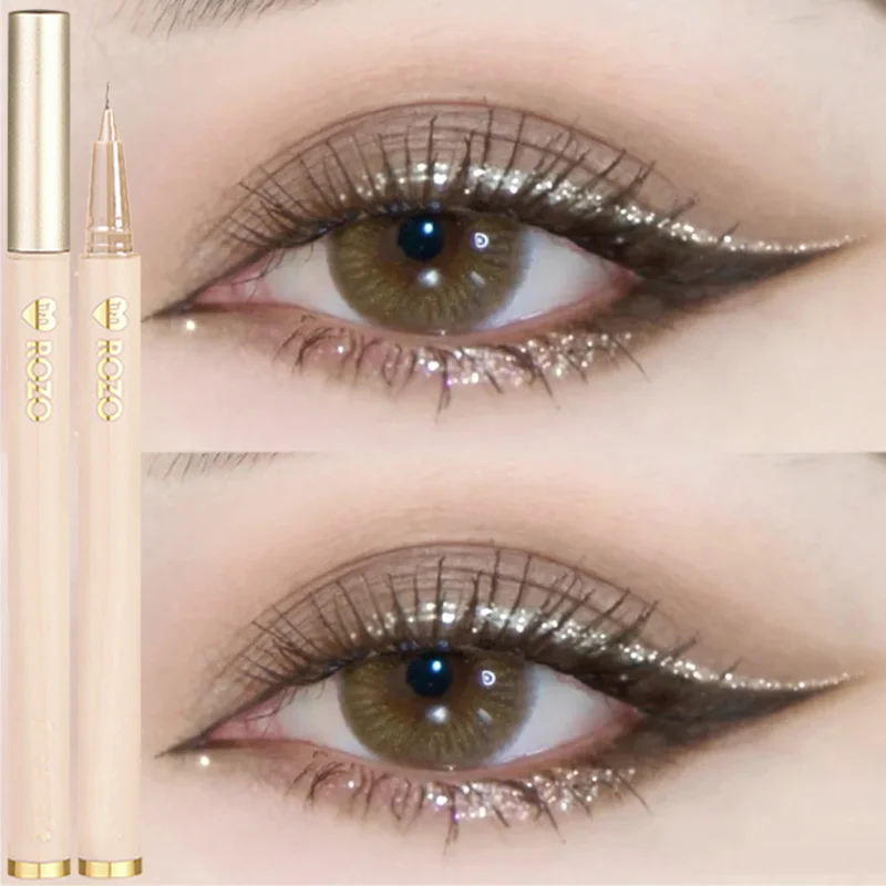 Liquid Eyeliner Eyeshadow Makeup Lasting Waterproof Fast Dry Eyeliner Pencils for Eyes Cosmetic