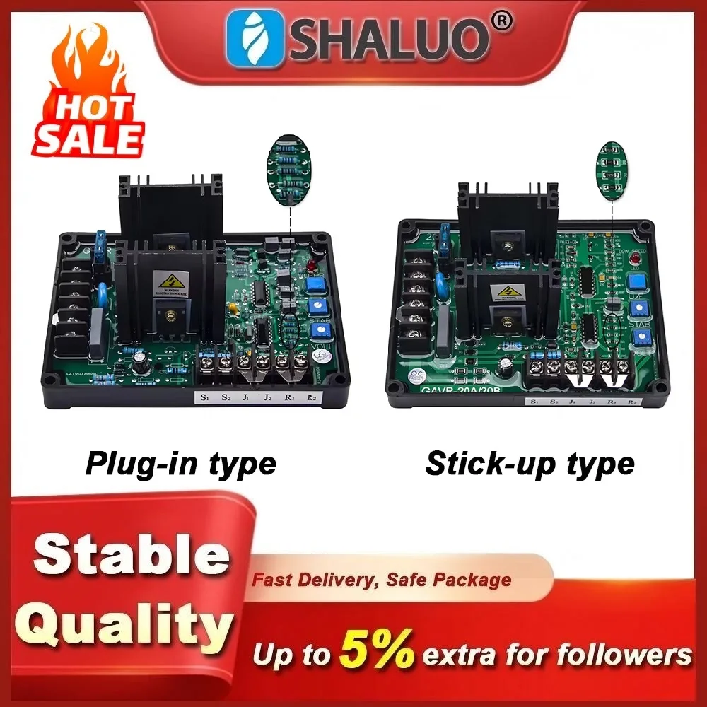 Automatic Voltage Regulator Stabilizer Control Panel