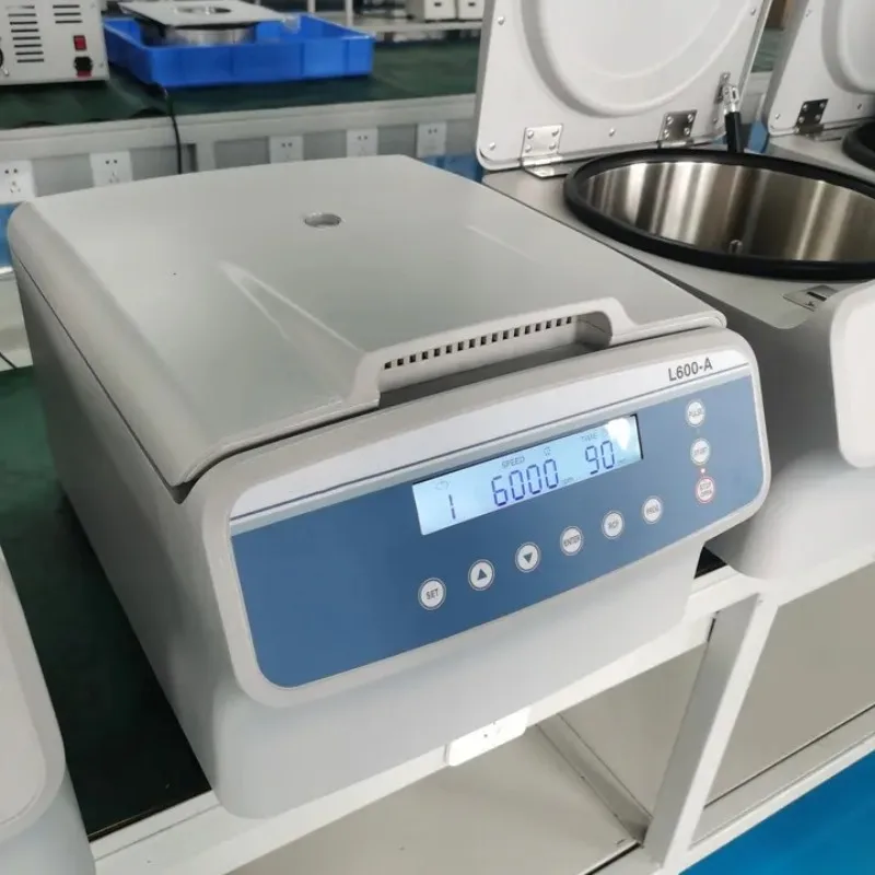 Low Speed Benchtop Laboratory Table-top Blood Bank Centrifuga Laboratory Centrifuge 5000r min L600-A