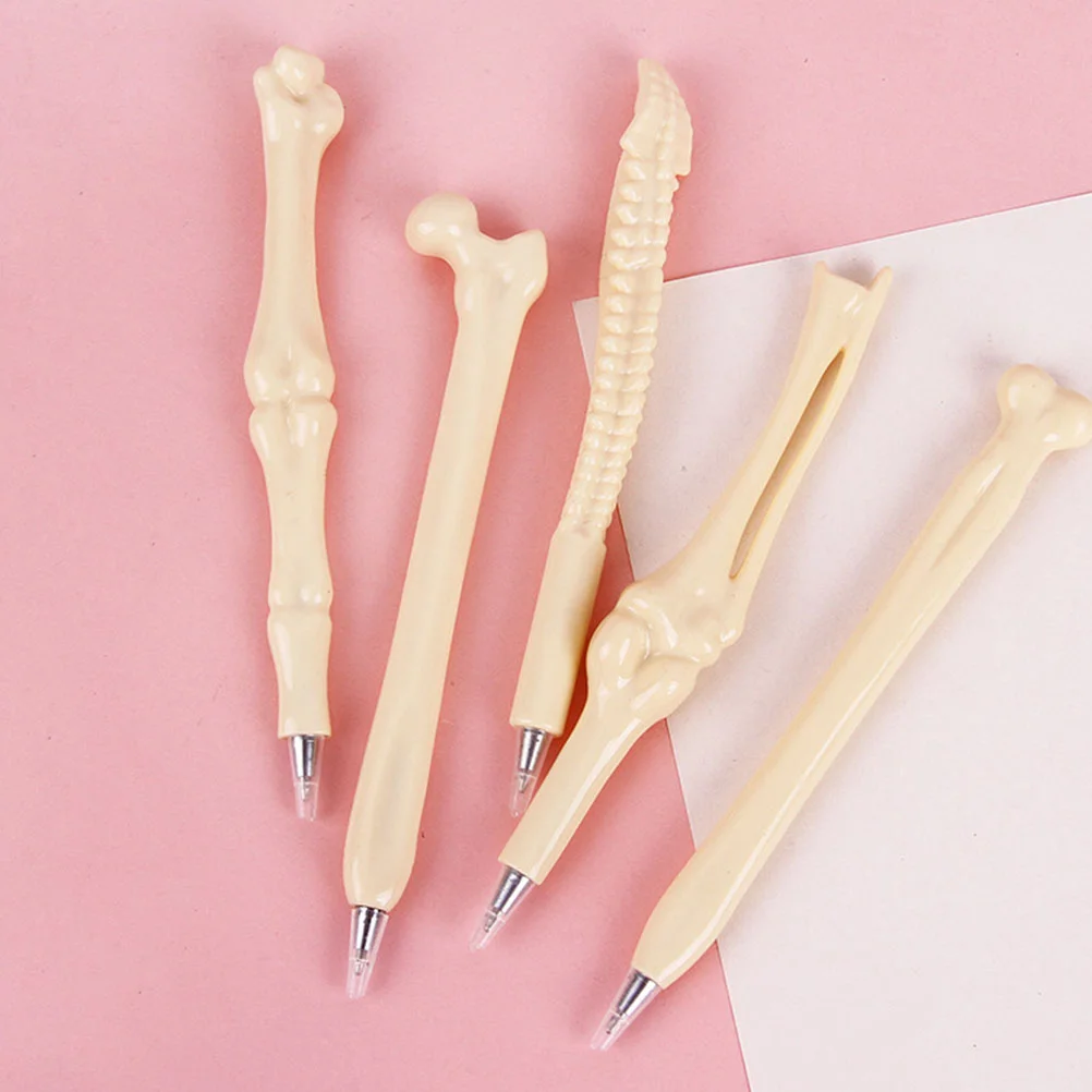 

Halloween Bone Ballpoint Pen Office The Gift Nurse Pens Funny Plastic Students Stationery