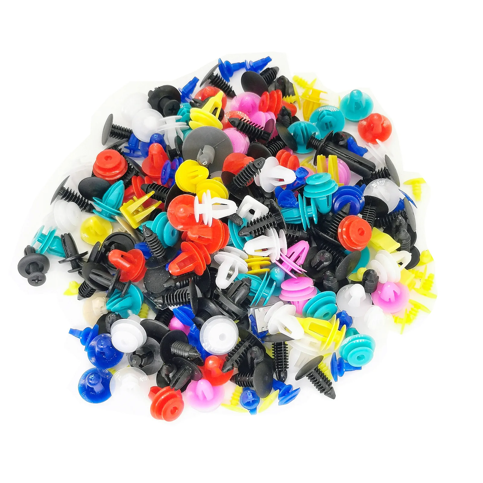 500/200/100PCS 혼합 자동차 차량 패스너 범퍼 클립 리테이너 리벳 도어 패널 펜더 라이너 Universal Fit All Car