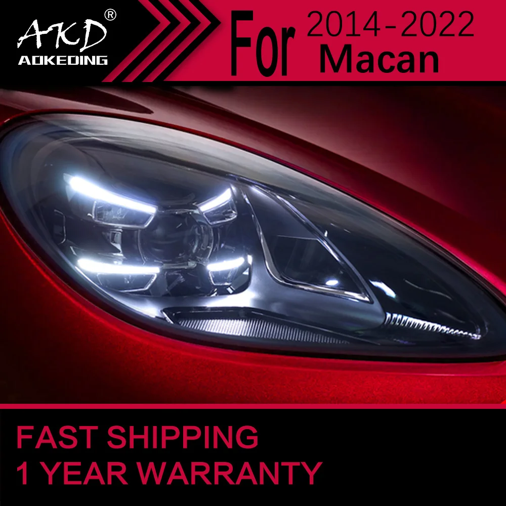 CarLightsforPorscheMacanLEDHeadlight20142022MacanHeadLamp