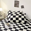High Quality White Bed Sheet with Elastic Band Single/Queen/King Size Fitted Bed Sheets for Double Beds All-around Bed Cover 5