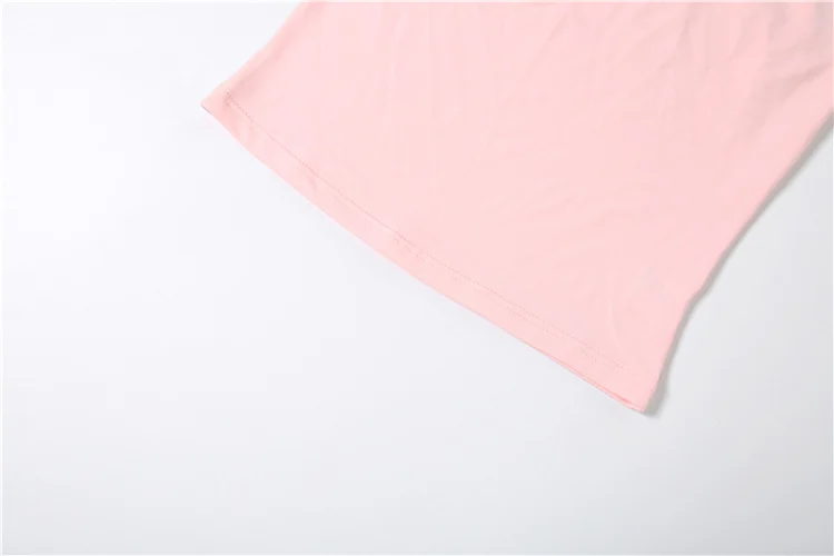 Sisterlinda Chci Color Blocking 2-teiliges Set für Damen, tief ausgeschnittenes, rückenfreies, schmales Camisole-Top + Bandage-Quastenrock, süßer, trendiger Alltagsanzug – Detail 8