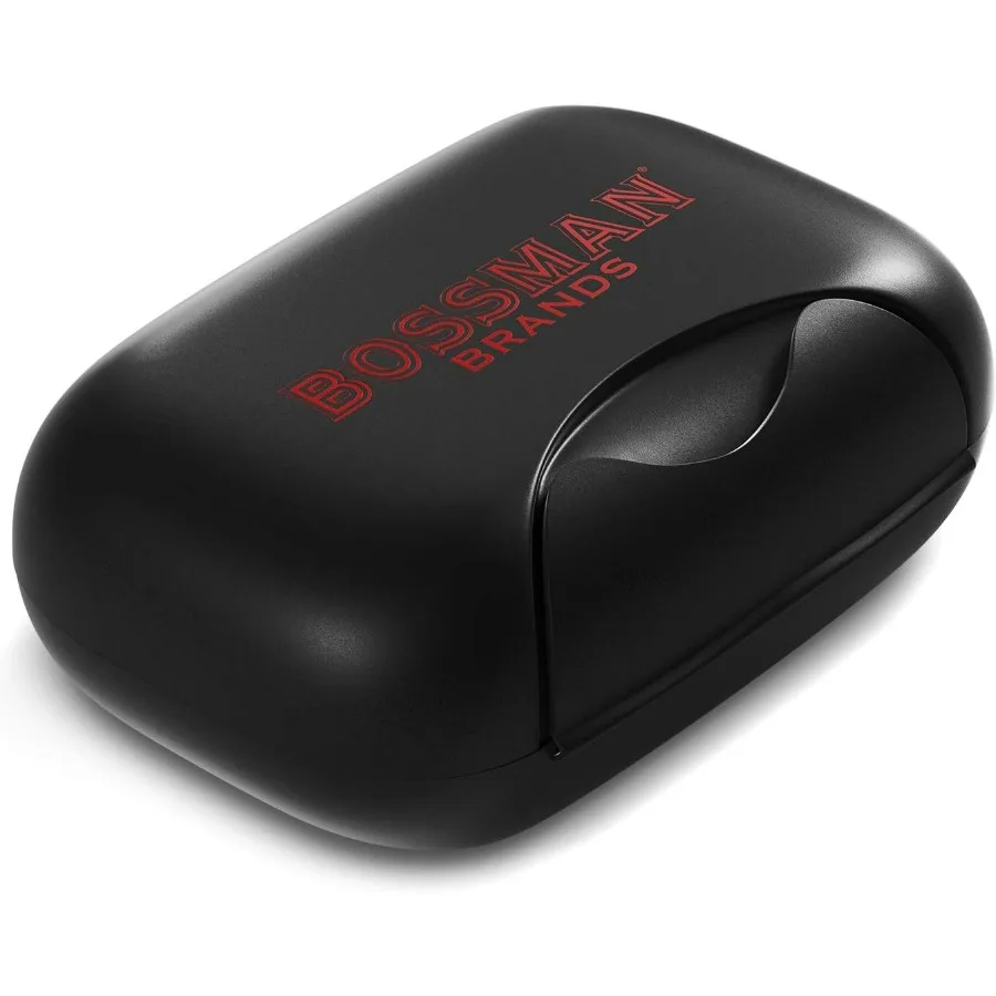 Black Travel Soap Container with Holder Case