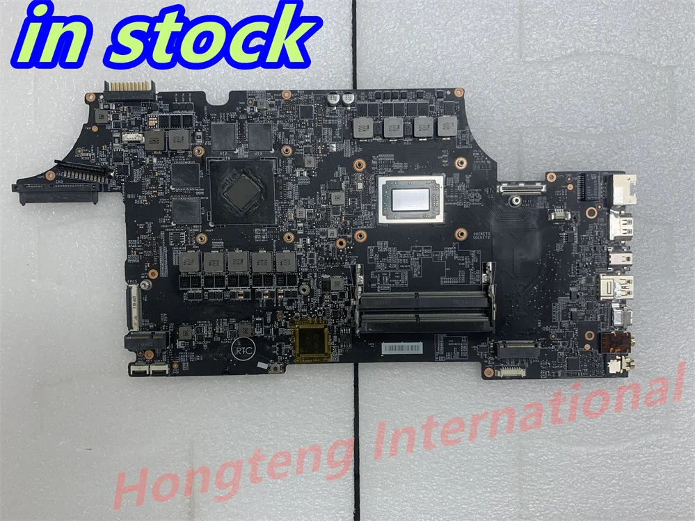 

Original ms-16u61 ver 1.0 For MSI ALPHA 15 A3DD laptop motherboard with r5-3500 cpu and RX5500M test ok