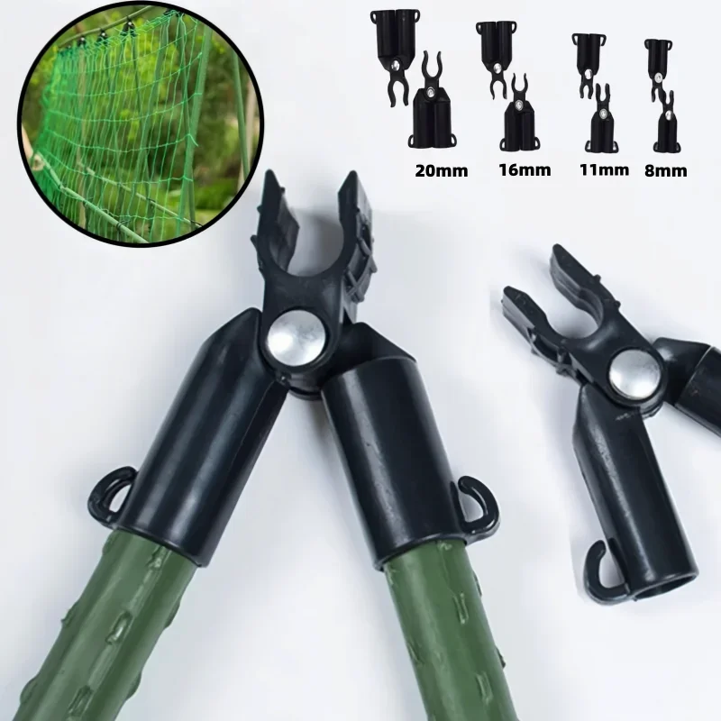

Climbing Vine Steel Pipe Bracket, Plant Support, Awning Pillar Accessories, A Clip Quickly Setup, Garden 2Pcs