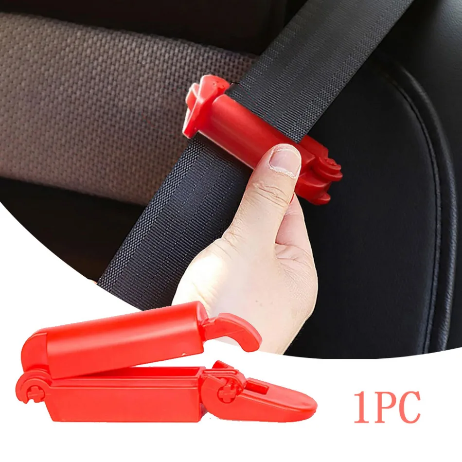 Car Baby Safety Belt Seat Clip Child Pregnant Woman Safe Fitted Slip-Resistant Buckle Lock Fixed Non-Slip Strap Clamp Clip 1pc