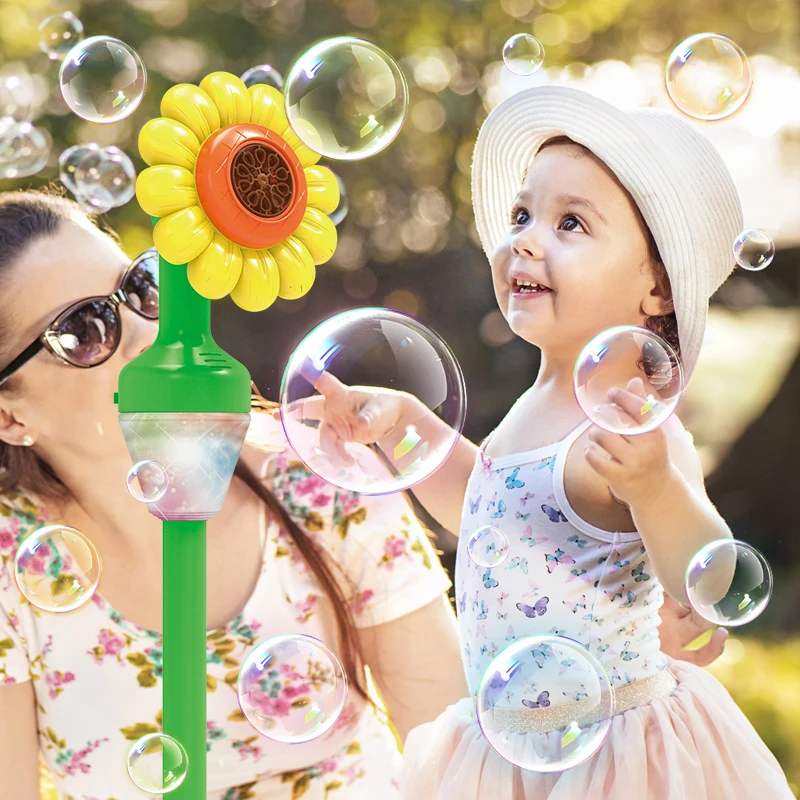 Handheld Light Bubble Gun Elephant Mini Electric Children's Soap Bubble Machine Party Outdoor Toy for Children Kid Boy Girl Gift