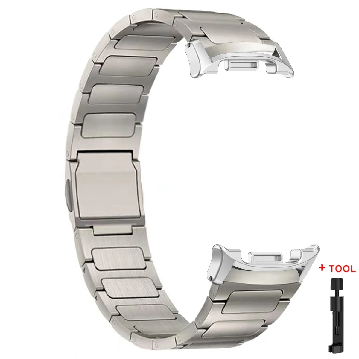Titanium Magnetic Buckle Metal Bracelet Strap