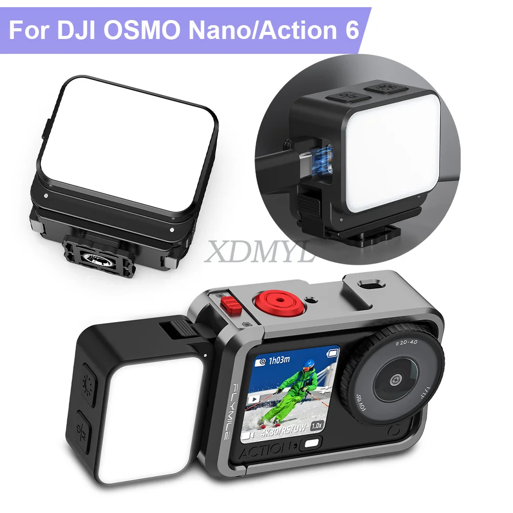 ULANZI LM24 Mini Videolamp met magnetische snelsluiting voor DJI Osmo ULANZI LM24 Mini Videolamp met magnetische snelsluiting voor DJI Osmo