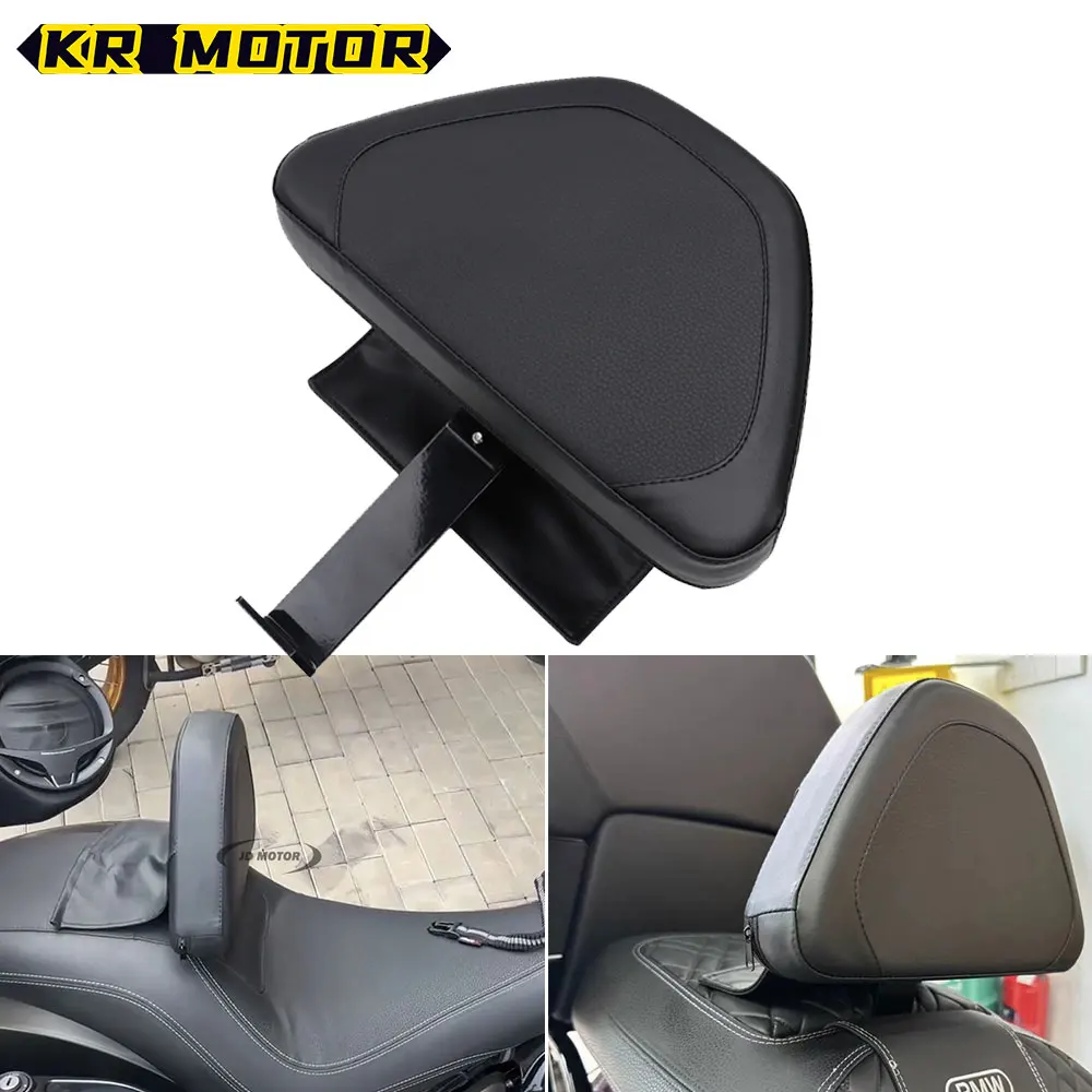 

Motorcycle Fit R 18 B Driver Backrest Rider Seat Middle Rest Cushion Sissy Bar Pad For BMW R18B R18 Transcontinental 2021-2023