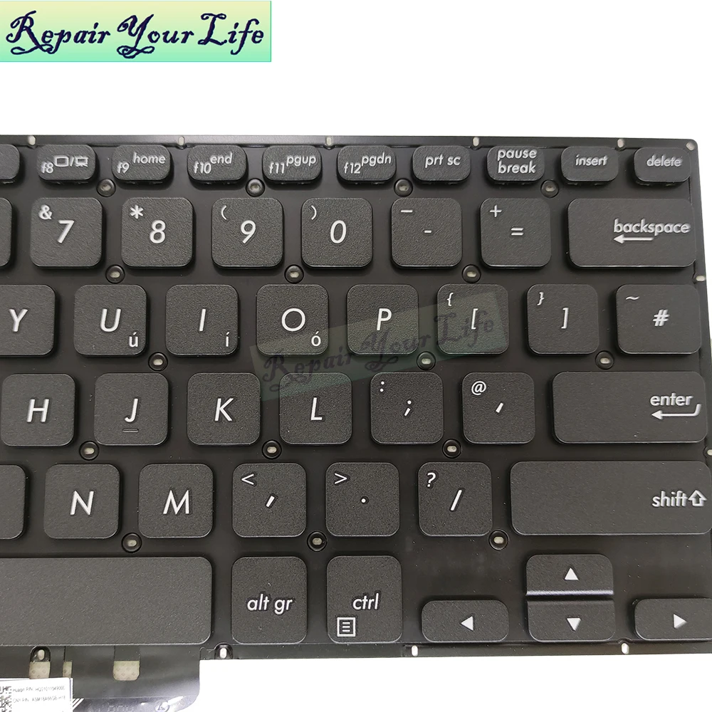 Teclado de Substituição para Asus Vivobook Eua Reino Unido Ita Espanhol Notebook Tp412 Tp412u Tp412ua Tp412f Tp412fa Tp412fac Asm18a6 - Imagem 2