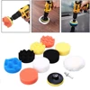 11Pcs/Set Polishing Sponge Plate Set Imitation Plush Waxing Cleaning Sponge Wheel Car Beauty Electric Drill Polishing Disc 1