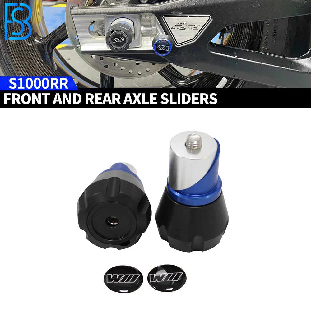 

for BMW S1000RR S1000R S1000XR 2019-2022 Front And Rear Axle Slider Wheel Protection Protection Device Stand Lifting nail