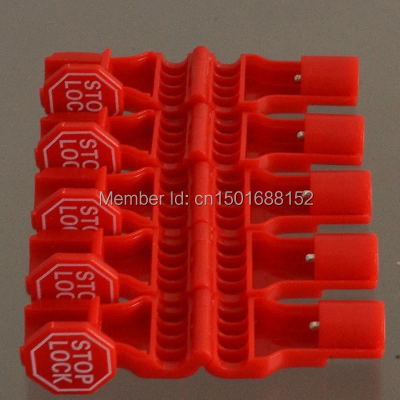 100pcs Security hook lock,stop lock ,The anti-theft fastener accessories,Supermarket Anti-theft Display Stop Lock Hook