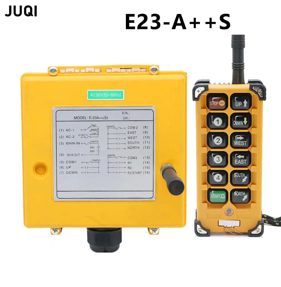 1-set-of-industrial-remote-control-E23-A-S-crane-crane-electric-hoist ...