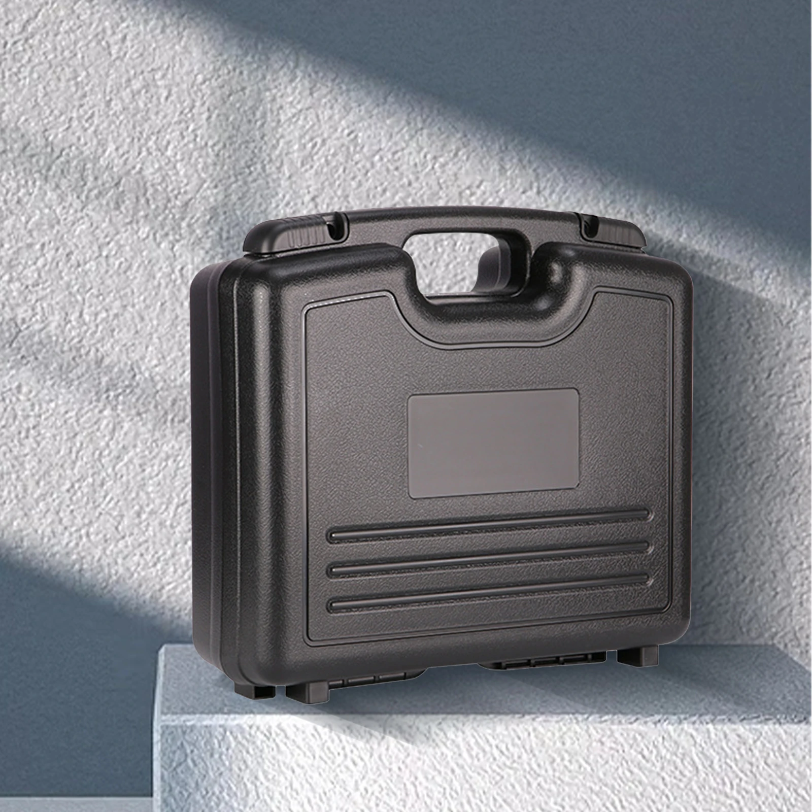 Protect Toolbox With Sponge Shockproof Parts Storage Organiser Small Parts Carry Sealed Tool Case Impact Resistant Suitcase