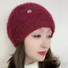 1pc Knit Hat With Lining, Women's Warm Ear Protection Winter Hat, Fashionable All-Match Design Suitable For Daily Wear And Skiin 6