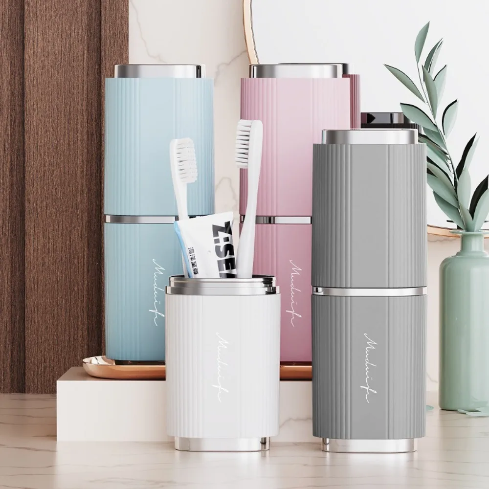 Dust Proof Portable Toothbrush Storage Box Travel Case Toothbrush Toothpaste Holder Organizer Bathroom Accessories
