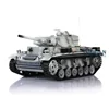 HENG LONG 1/16 Snow 7.0 Plastic German Panzer III L RTR Radio Controlled Tank 3848 360° Turret Remoted Panzer TH17348-SMT4 4