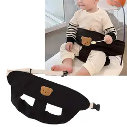 Portable Baby Seat Harness Kids High Chair Belt Travel Foldable Washable Infant  Dinning Seat Safety Belt Booster Feeding supply
