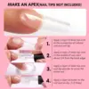 Makartt Nail Repair Kit for Cracked Natural Nail, Clear Dip Powder Nail Kit Starter Set with 2 in 1 Base Top Coat, Activator 3