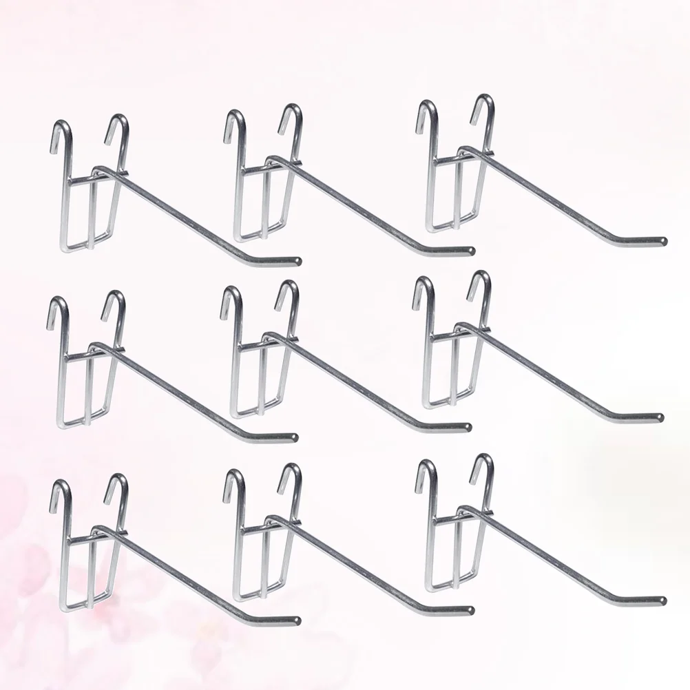 

30 Pcs Coat Hanger Bathroom Hooks Cloth Metal Clothing Rack Supermarket Display