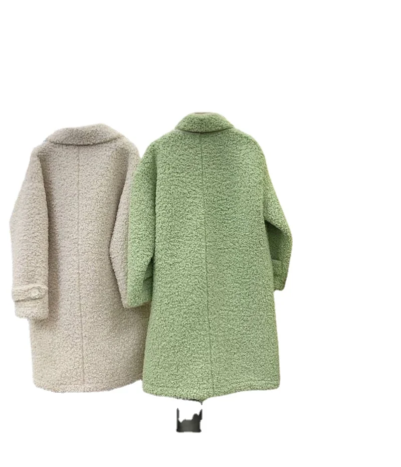 Women Coat Fur Coat Imitation Lamb Down Jacket Winter 2022 Women's Winter Fur Coat Woman Made Fur Oversized Fluffy