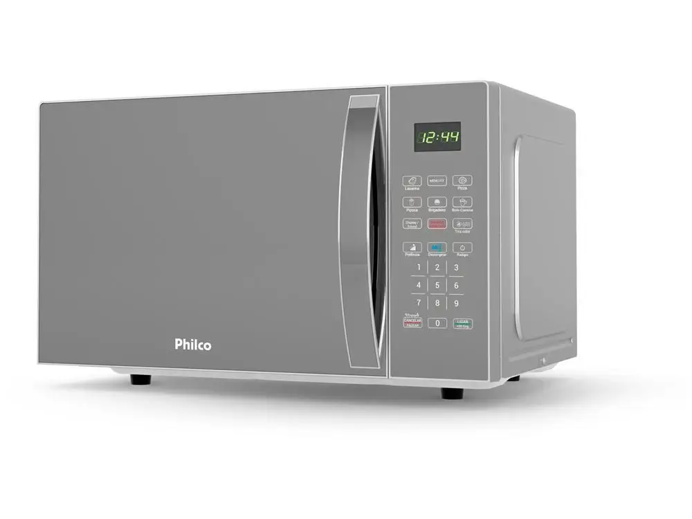 Micro-ondas Philco 33L Prata Espelhado PMO38S - 110V 3